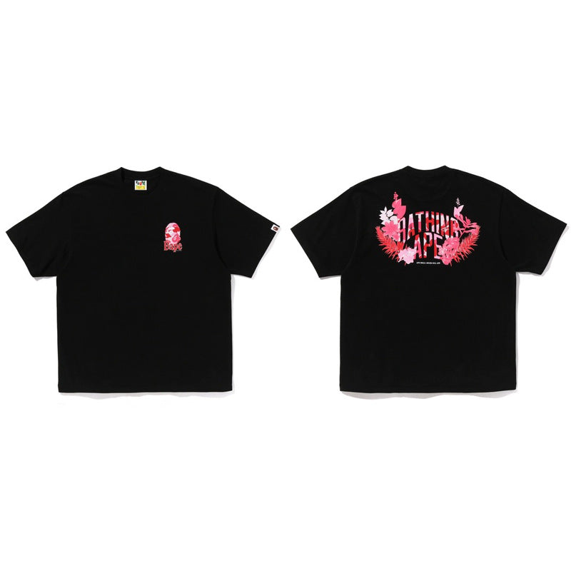 Bape Ape Head Shark Koi Fuji Graphic Oversized Tee Streetwear Unisex