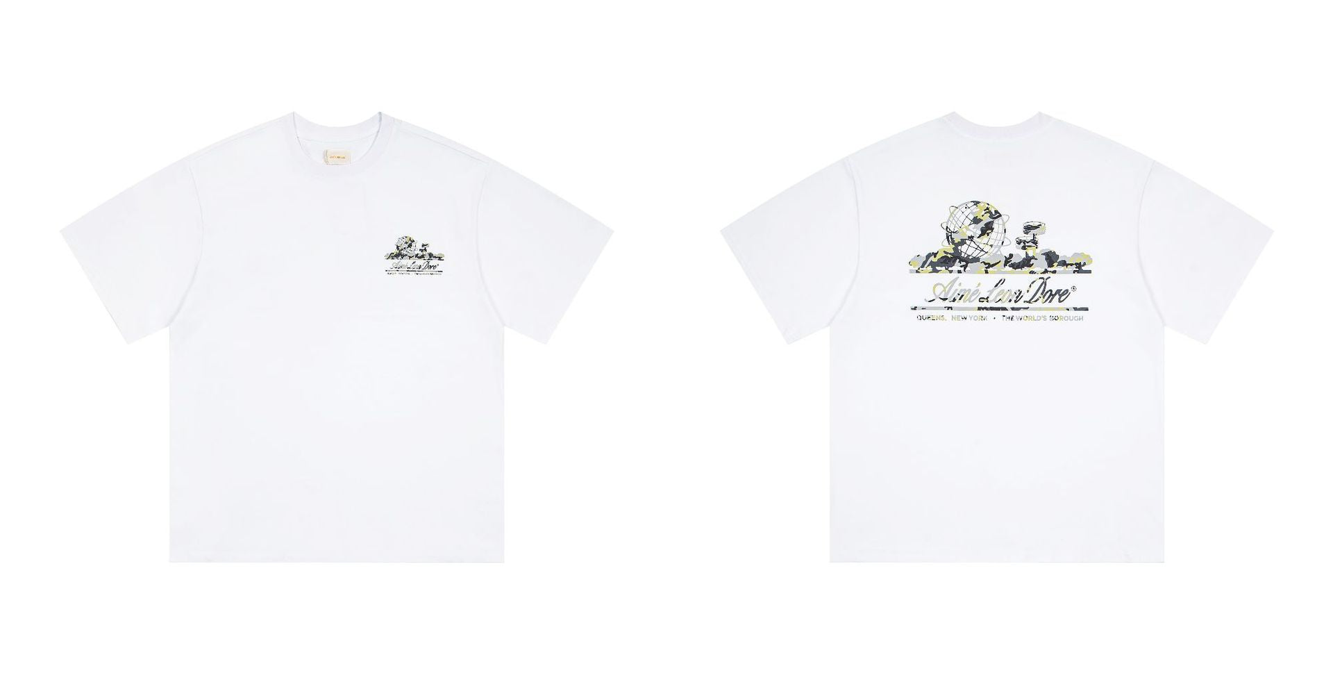 Aime Leon Dore Letter Graphic Crew Neck Short Sleeve T Shirt
