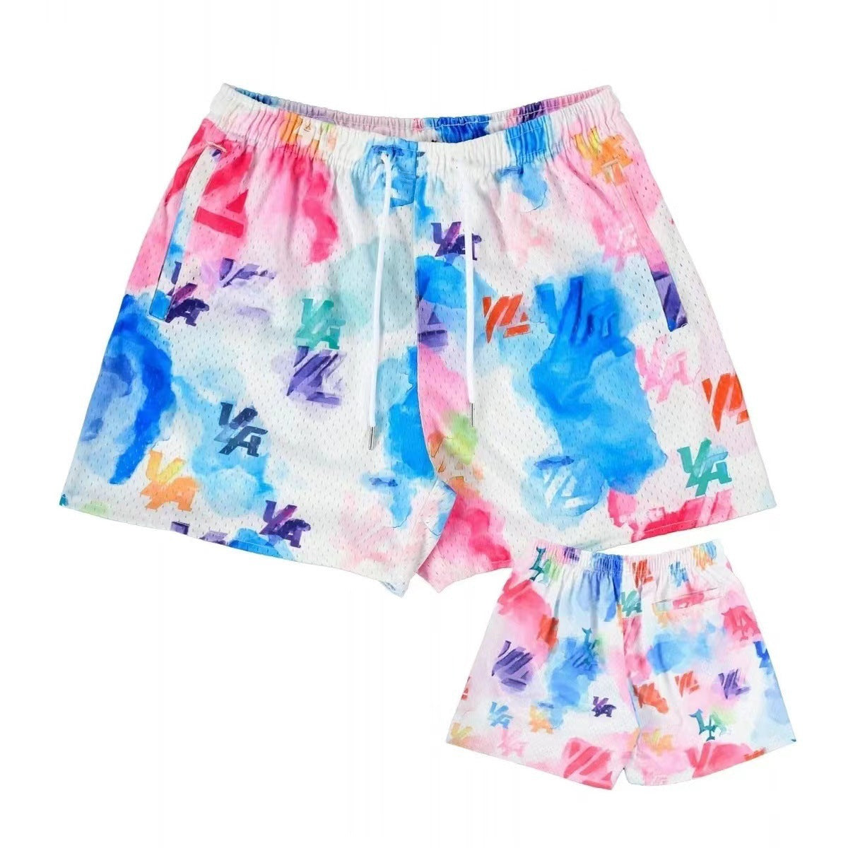 YOUNGLA 141 The Block Party Shorts