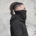 Halloween Medieval Assassin Hooded Face Cover Cosplay Neck Scarf