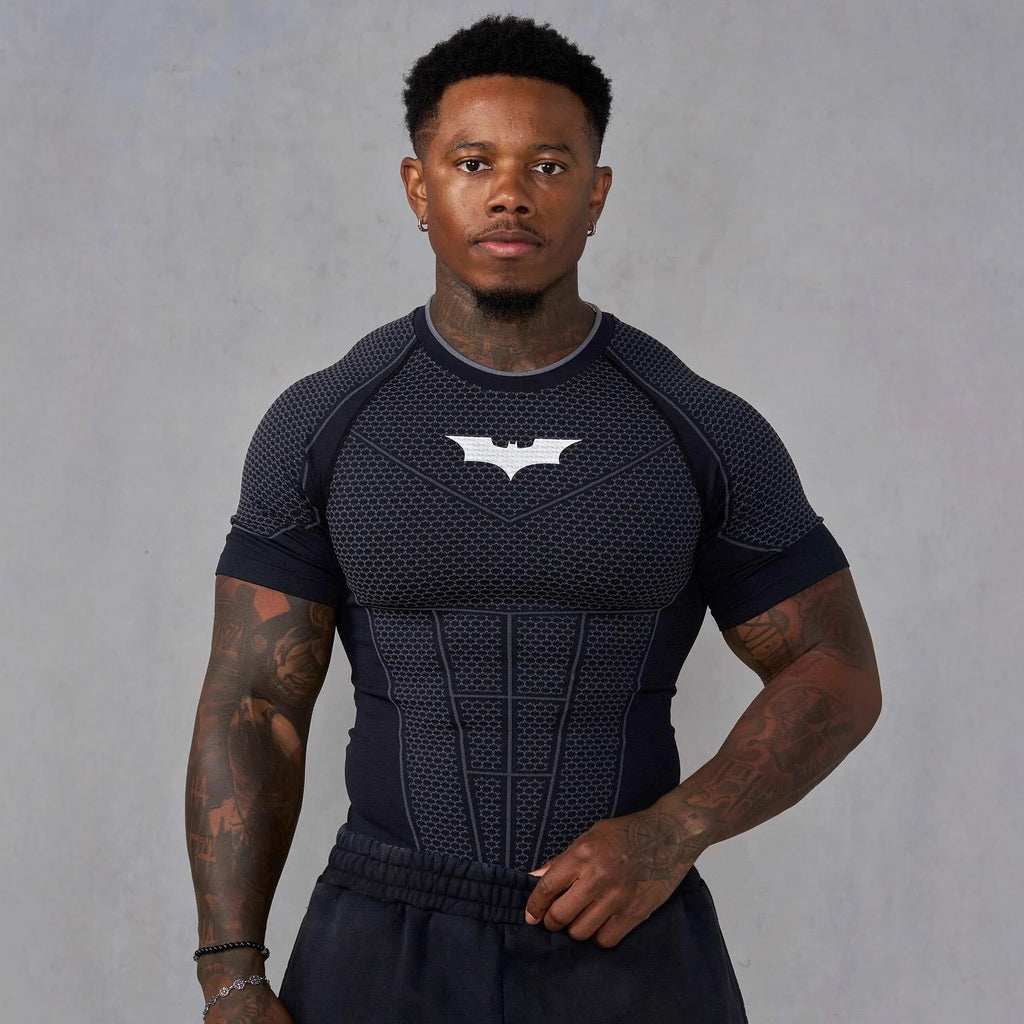 YOUNGLA 4259 Batman Compression Tees
