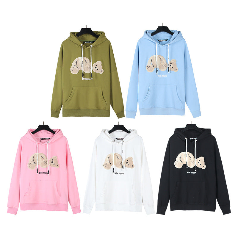 Palm Angels Las Vegas Sprayed Logo Hoodie Streetwear Pullover