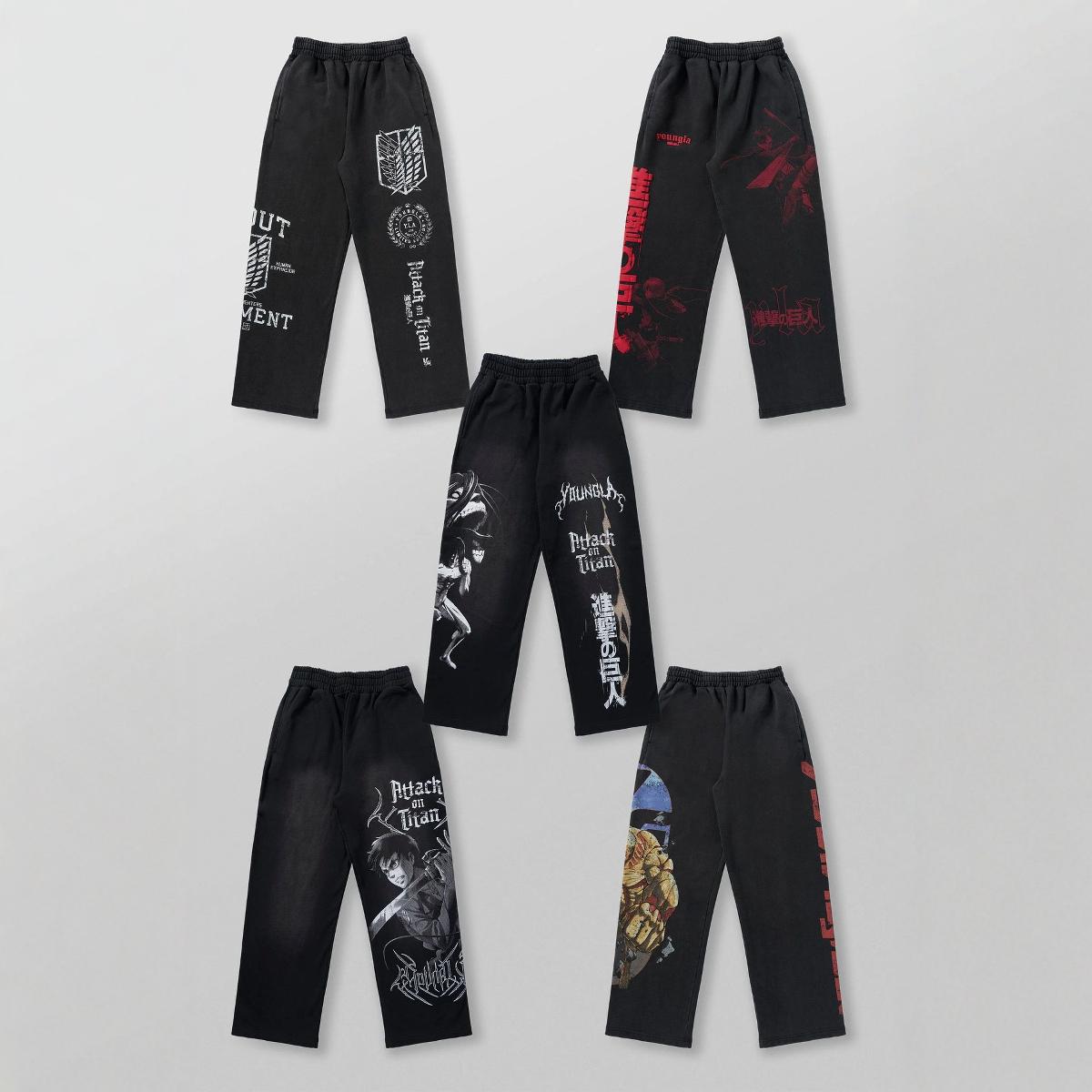 YOUNGLA 2128 AOT© x YLA Baggy Joggers