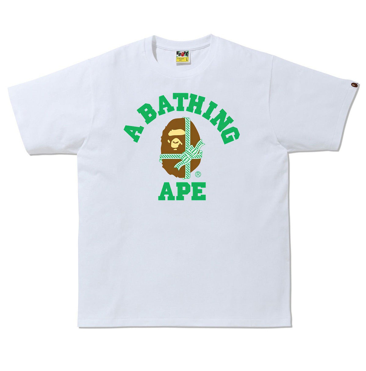 Bape Baby Milo Multi‑Print Graphic Oversized Tee Streetwear Unisex