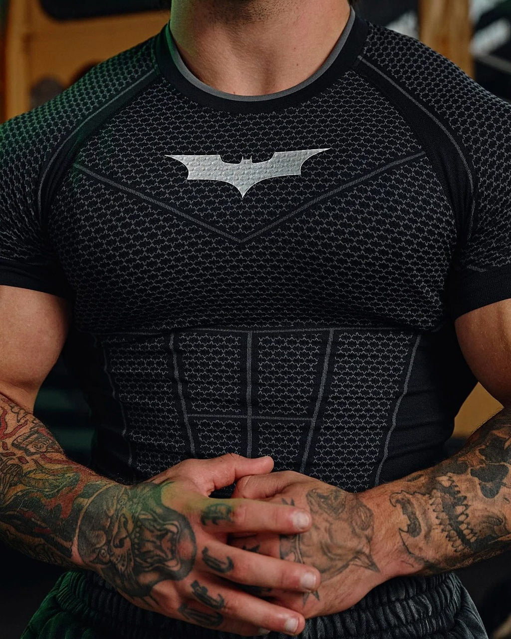 YOUNGLA 4259 Batman Compression Tees