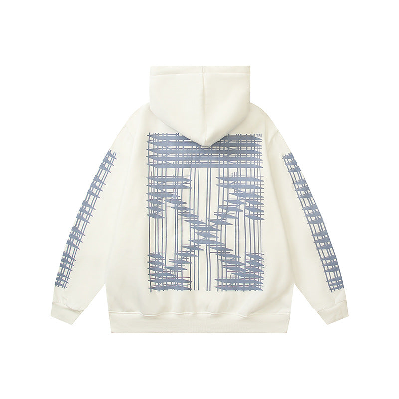 Off-White Arrow Graphic Print Hoodie Streetwear Unisex