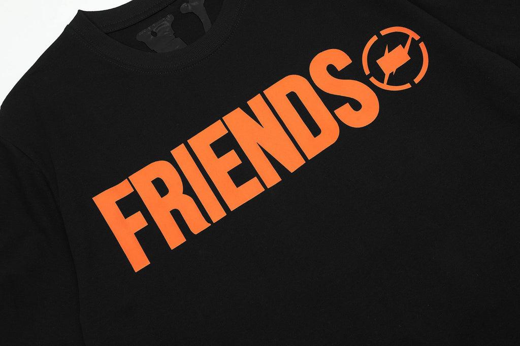 Vlone Big V Letter Graphic Short Sleeve Tee Streetwear Unisex