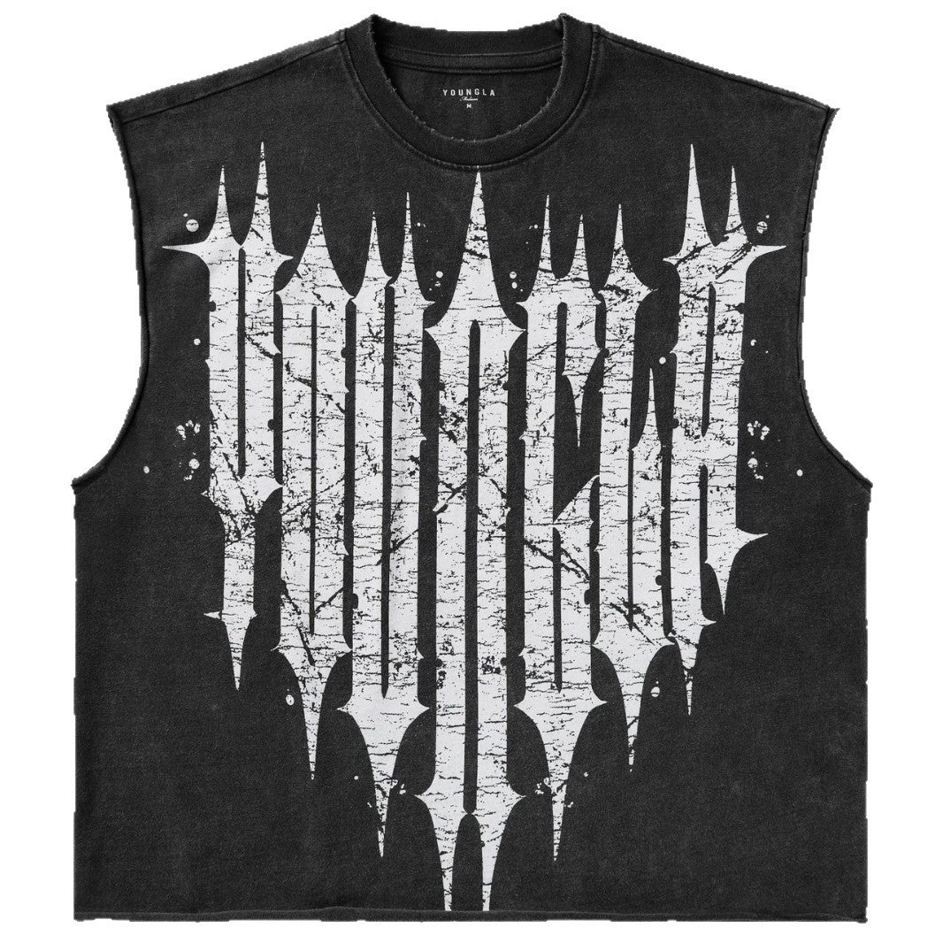 YOUNGLA 3021 Revenge Crop Cut-Offs