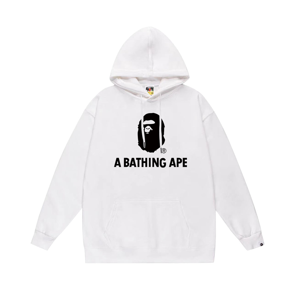Bape Camo Ape Head Graphic Vintage Washed Oversized Hoodie Streetwear
