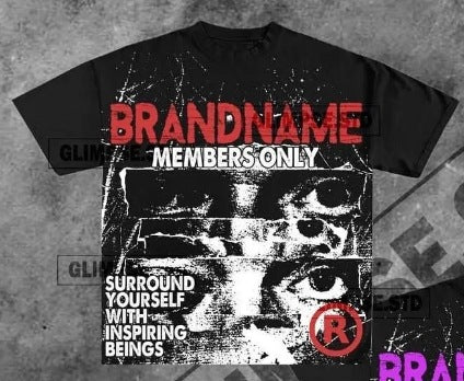 Y2K Punk Gothic Streetwear Grafik Unisex Oversized Baumwoll T-Shirt