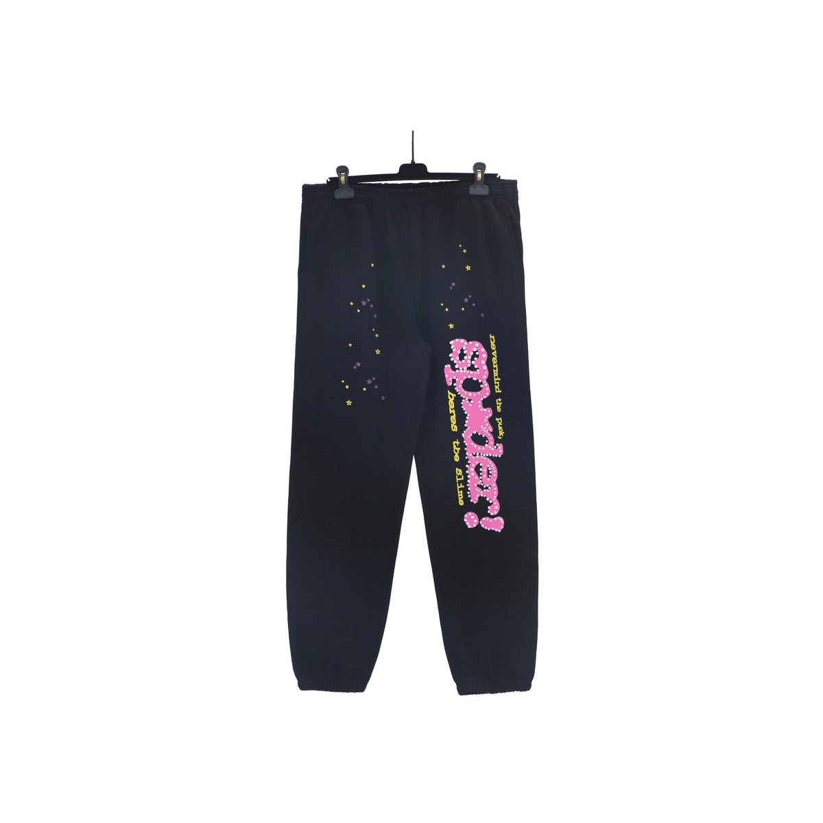Sp5der Foam Print Spider Web Hoodie Sweatshirt Jogger Pants Set