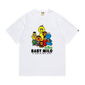 BAPE Ape Head Graphic Print Loose Unisex Streetwear T-Shirt