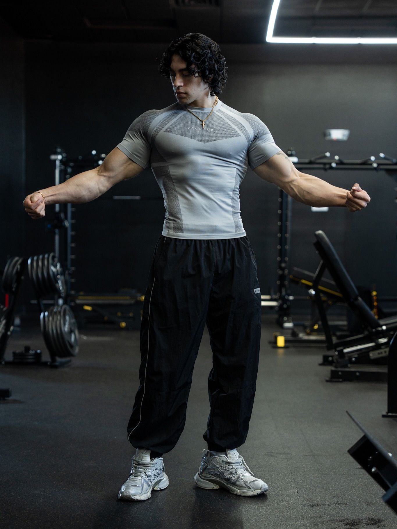 YOUNGLA 4294 Apex Compression Tees