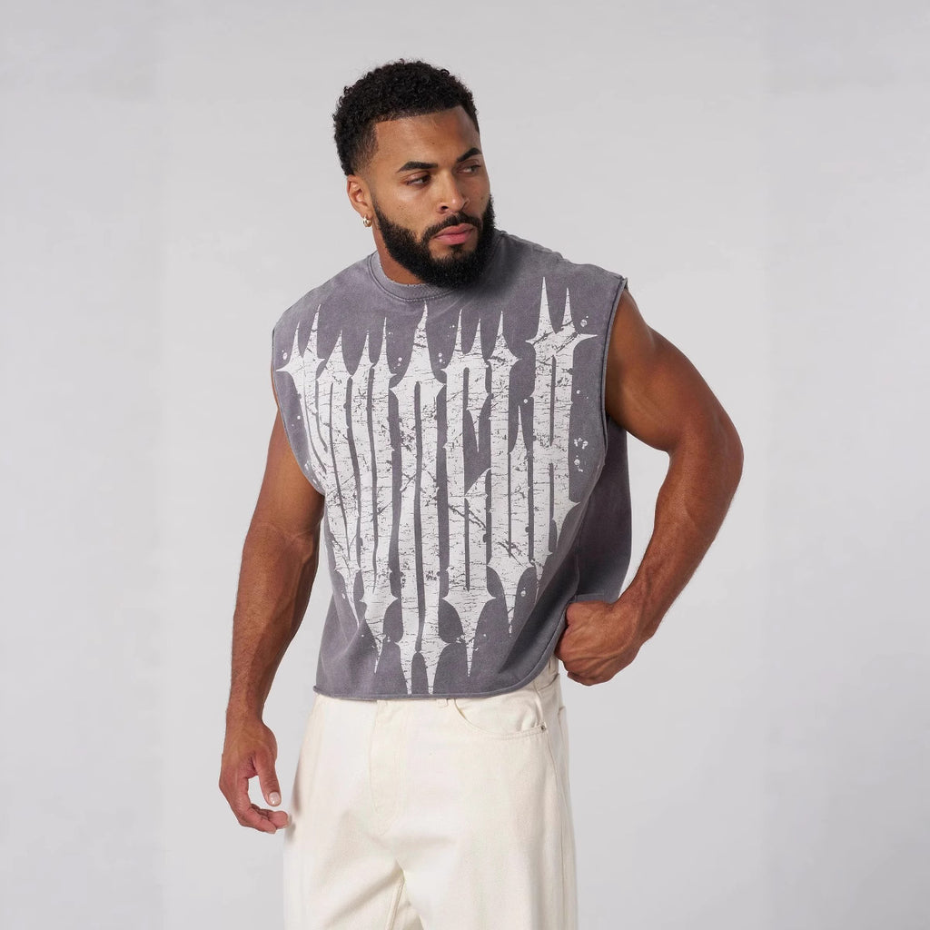 YOUNGLA 3021 Revenge Crop Cut-Offs