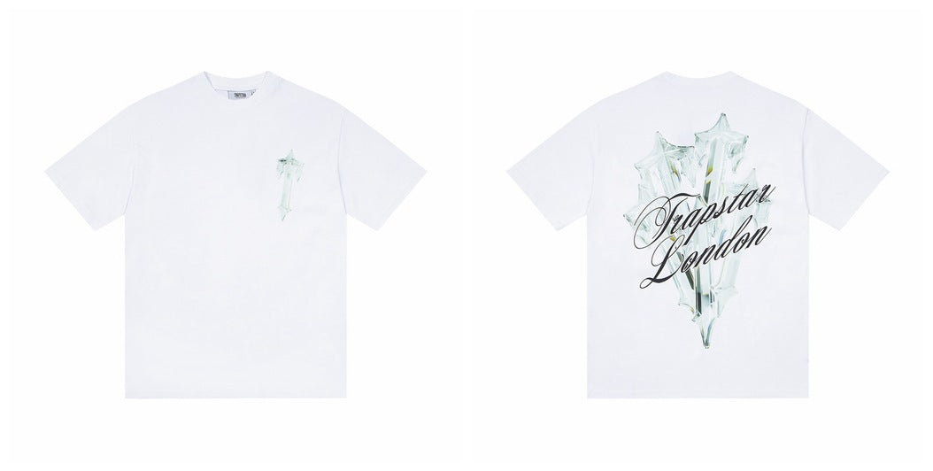Trapstar Multi‑Graphic Print Oversized Tee Streetwear Unisex