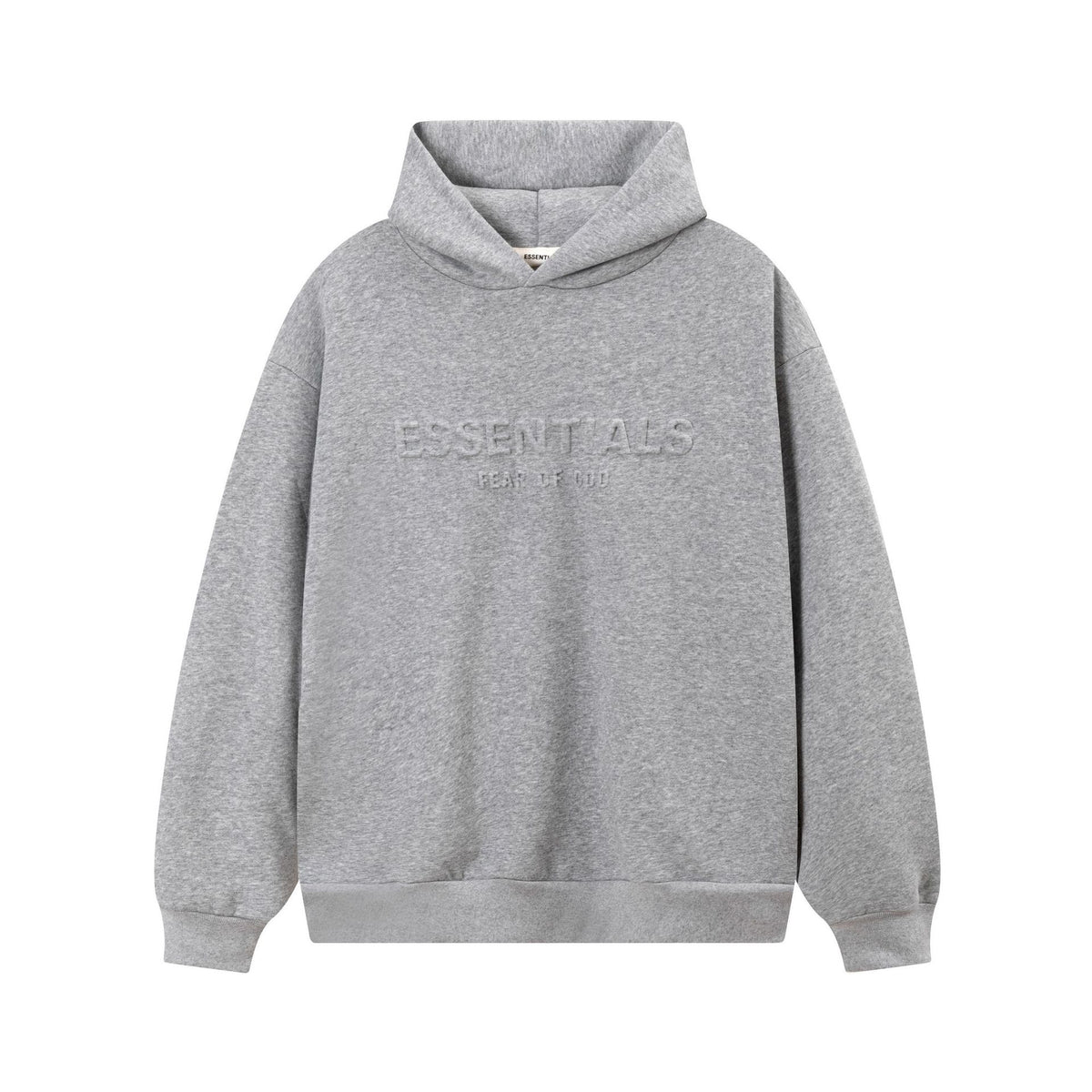 Fear of God Embossed Letter Fleece Lined Pullover Hoodie