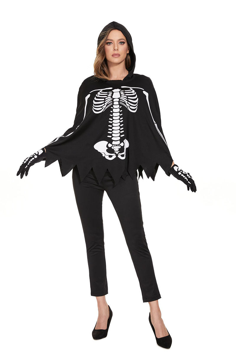 Halloween Men & Women Skeleton Ghost Bride Cosplay Couple Party Sets