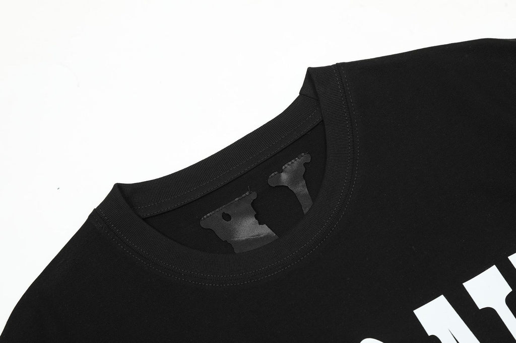 Vlone Big V Letter Graphic Short Sleeve Tee Streetwear Unisex