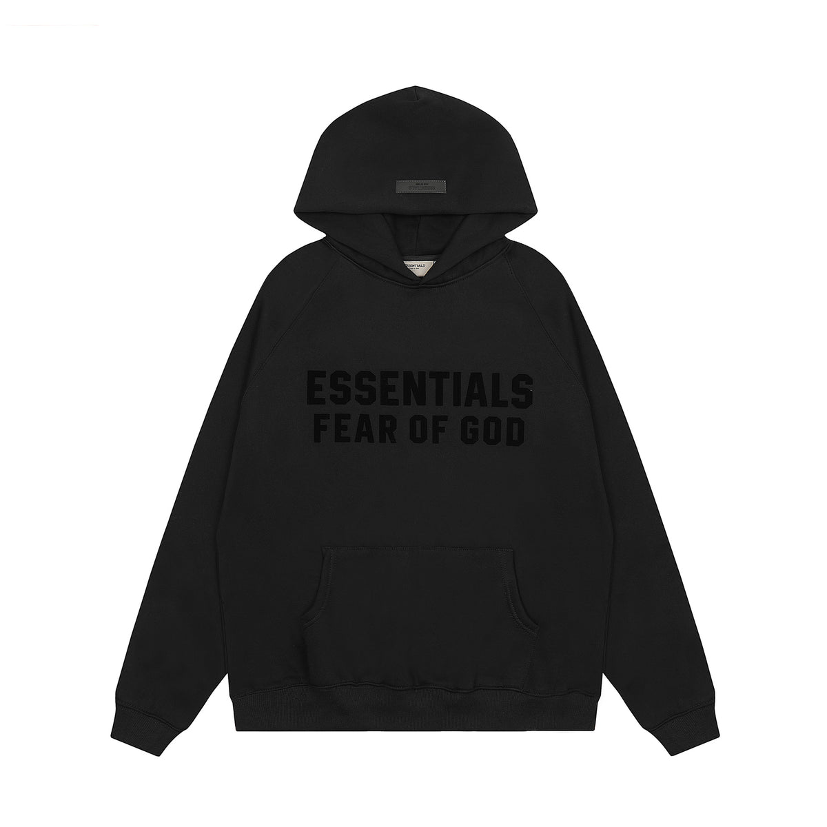 Fear of God ESSENTIALS 3D Silicone Letter Print Hoodie sweatpants