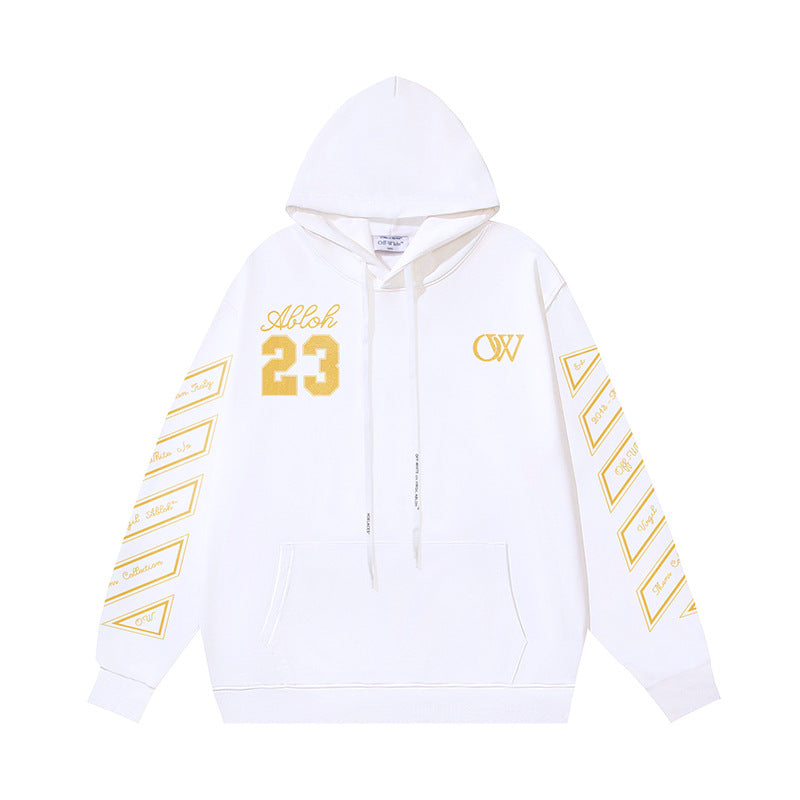 OFF-WHITE Caravaggio Angel Hoodie Heavyweight Streetwear Unisex