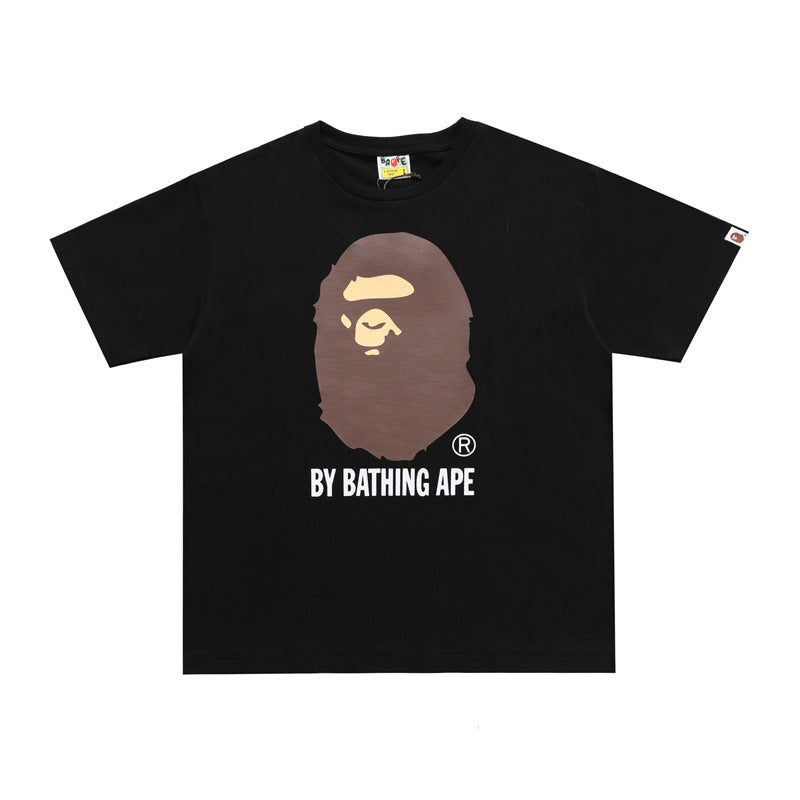 BAPE Ape Head Graphic Print Short Sleeve Tee Streetwear Unisex