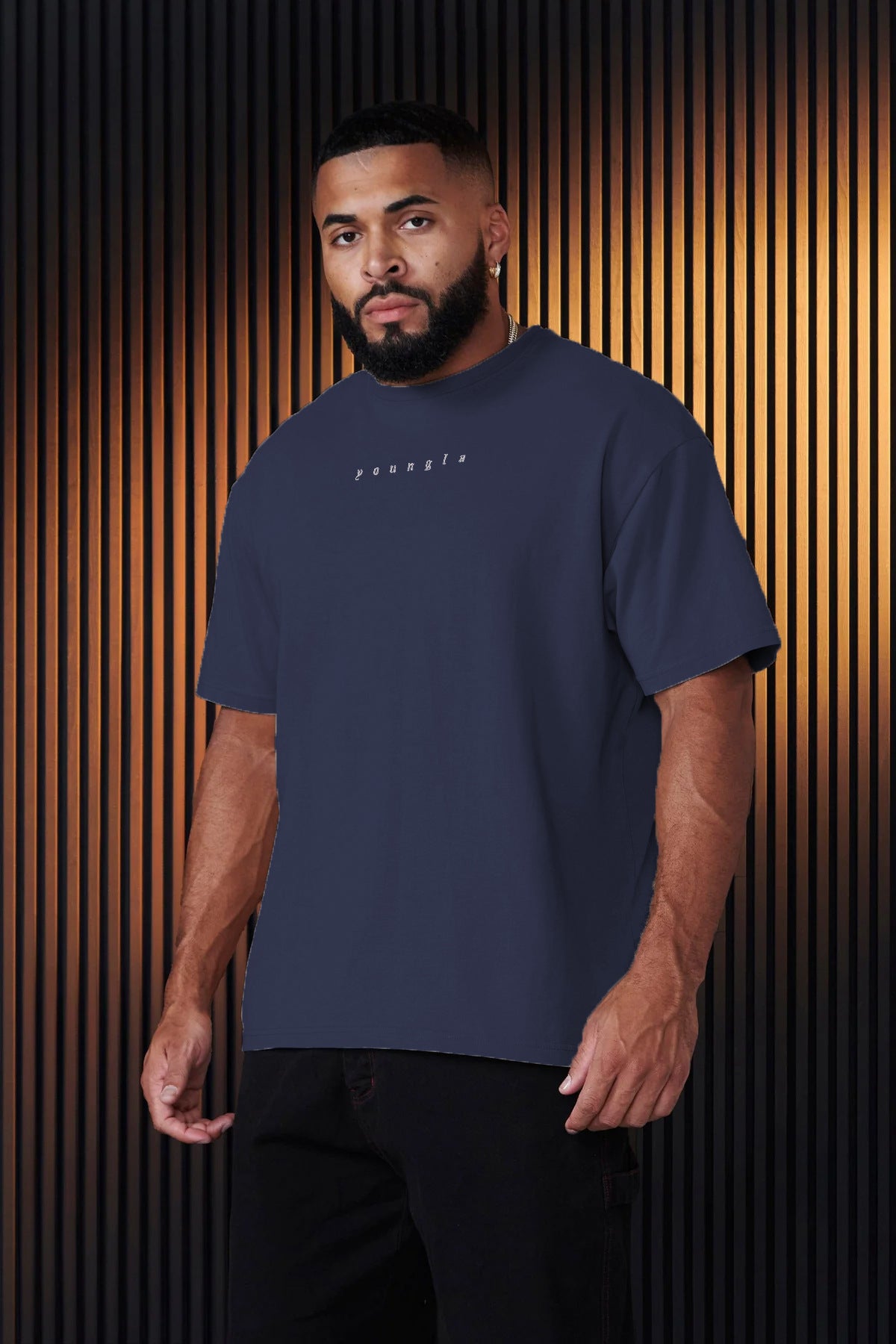 YOUNGLA 401 Essential Jacked Tees