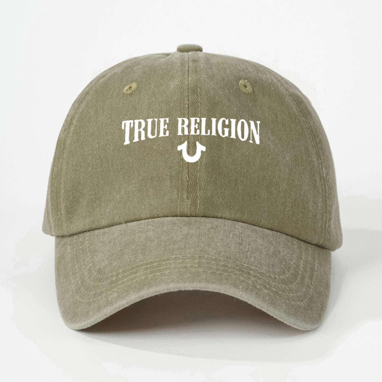 Vintage Washed True Religion Horseshoe Dad Hat