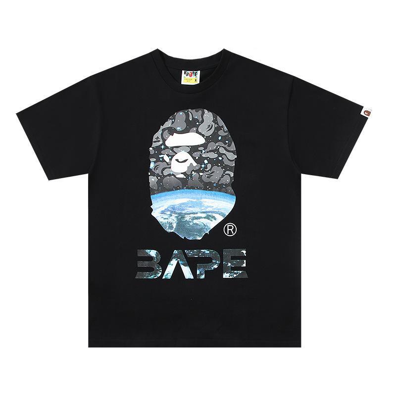 Bape Camo Ape Head Print Graphic Short Sleeve Tee Streetwear Unisex