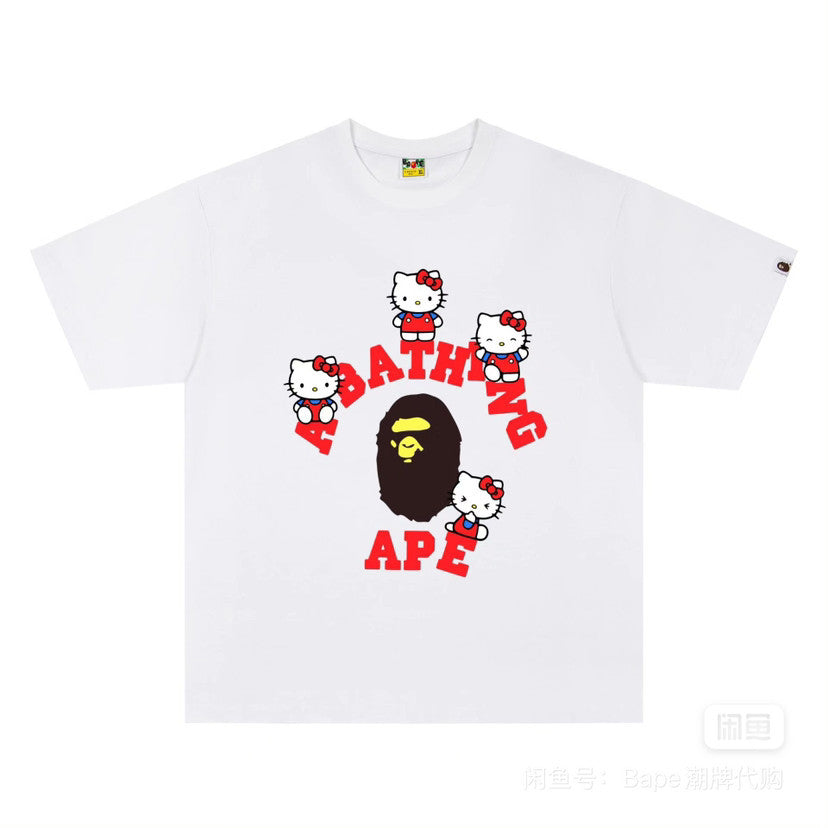 BAPE Baby Milo x Sanrio Characters Graphic T-Shirt Unisex