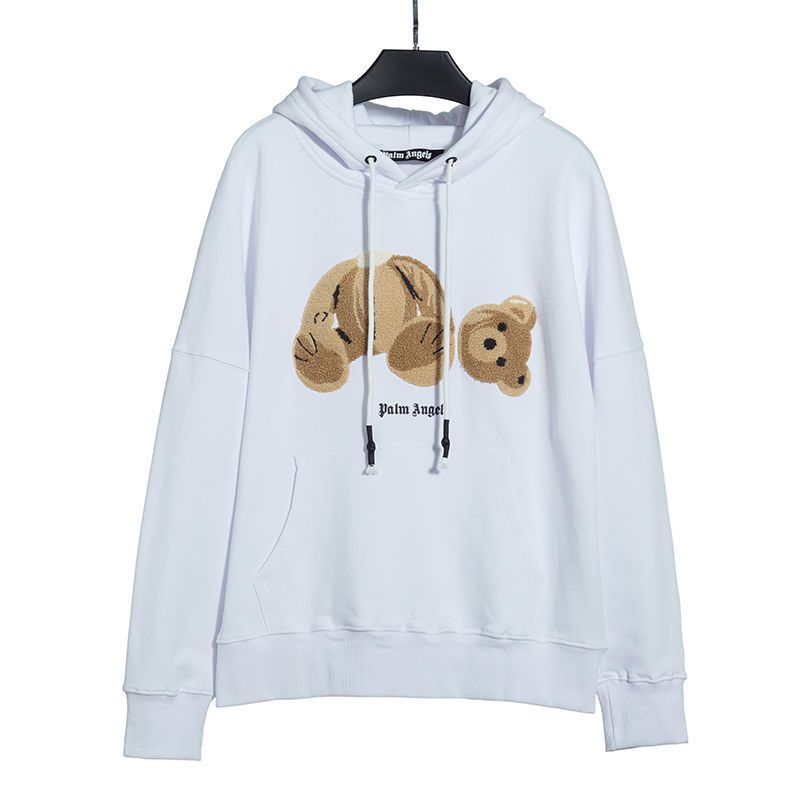 Palm Angels Kill the Bear Crocodile Heart Oversized Hoodie Streetwear