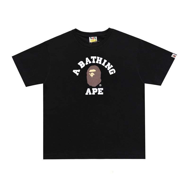 BAPE Ape Head Graphic Print Short Sleeve Tee Streetwear Unisex