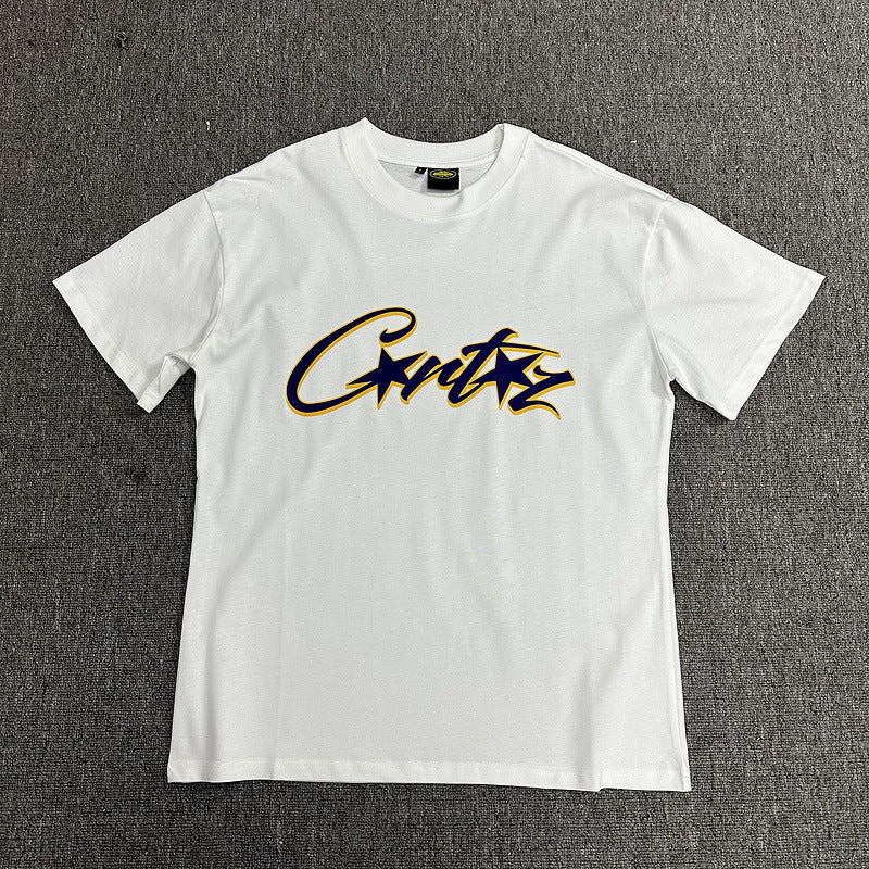 Corteiz Circle Logo Graphic Oversized Tee Streetwear Unisex