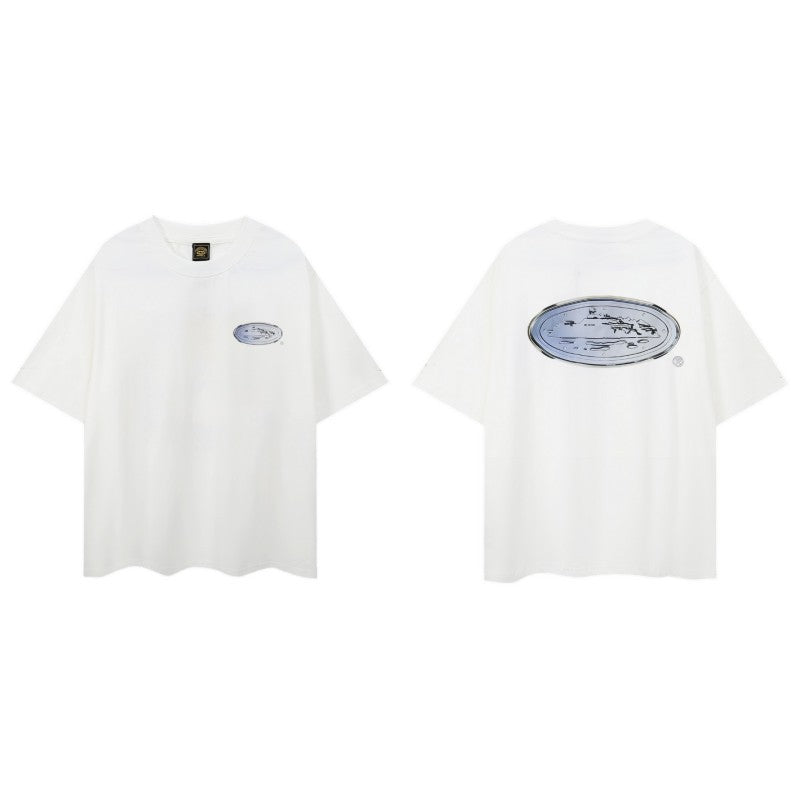 Corteiz Graffiti Graphic Tee Loose Unisex High Street T-Shirt