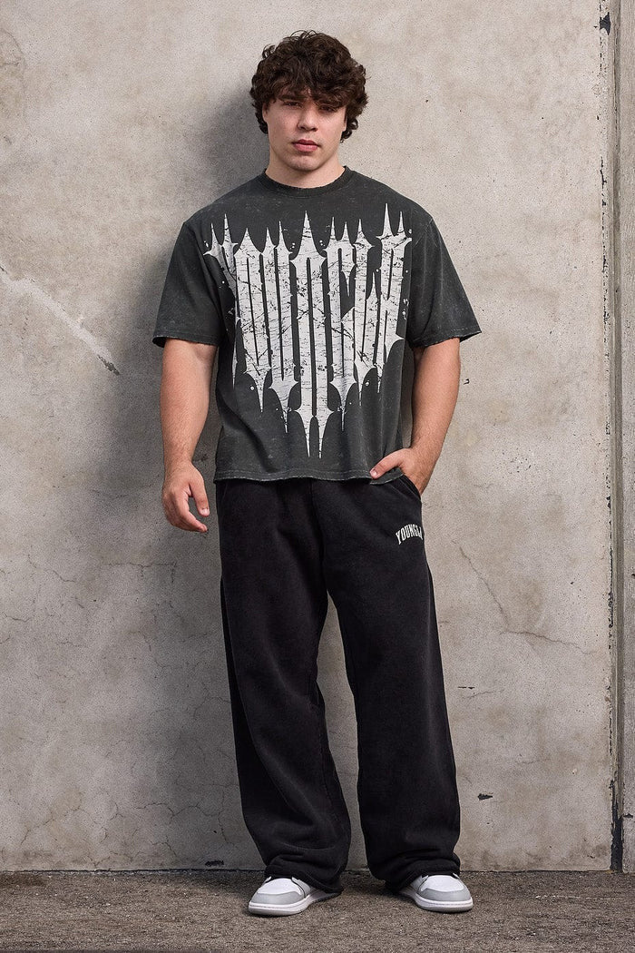 YOUNGLA 2088 New Wave Baggy Sweats