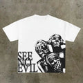 Y2K Tactical Military Graphic Unisex Oversized Streetwear Cotton Tee