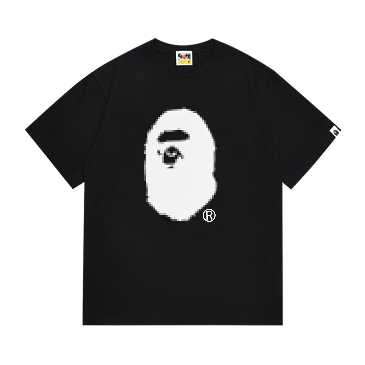 BAPE Ape Head Graphic Print Loose Unisex Streetwear T-Shirt