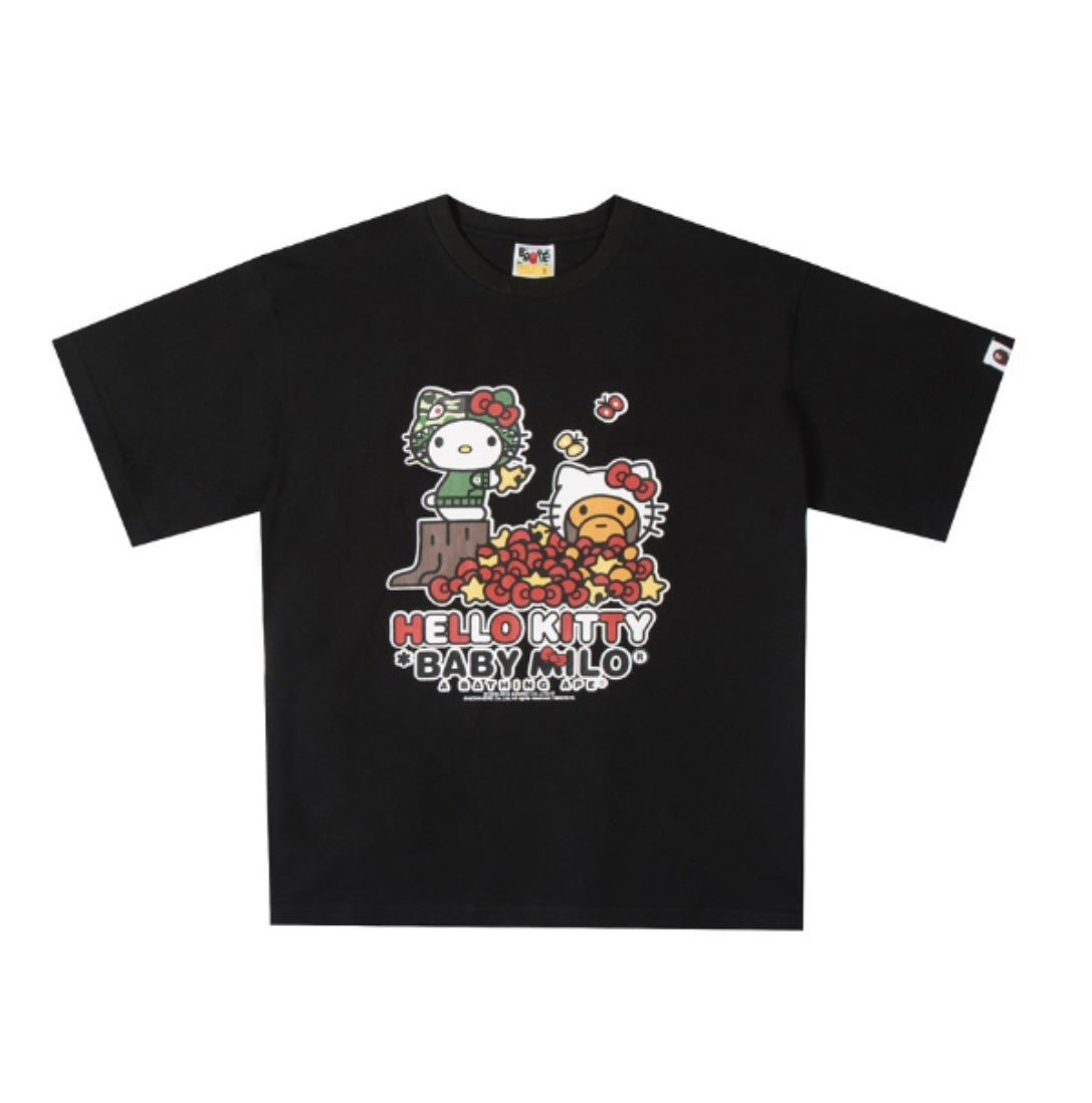 BAPE Baby Milo x Sanrio Characters Graphic T-Shirt Unisex