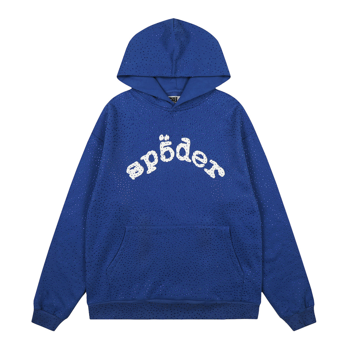 Sp5der VVS Full Rhinestone Hoodie & Sweatpants Tracksuit Set