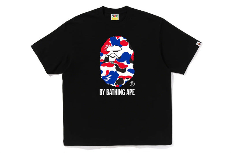 Bape Ape Head Shark Baby Milo Multi‑Print Heavyweight Tee Multi‑Style
