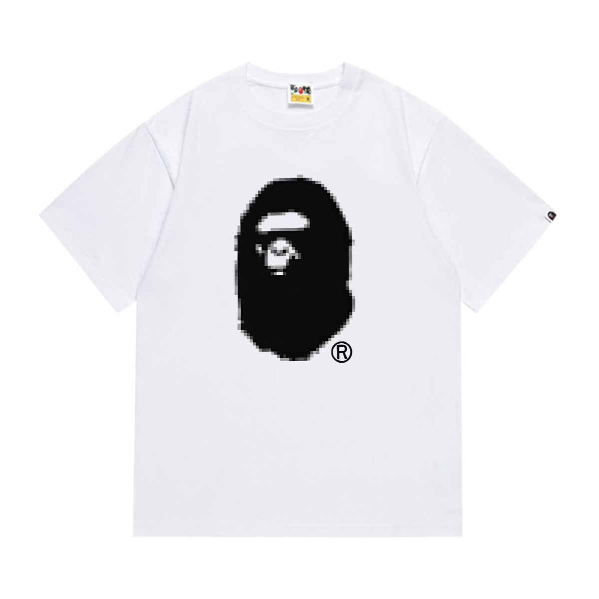 BAPE Ape Head Graphic Print Loose Unisex Streetwear T-Shirt