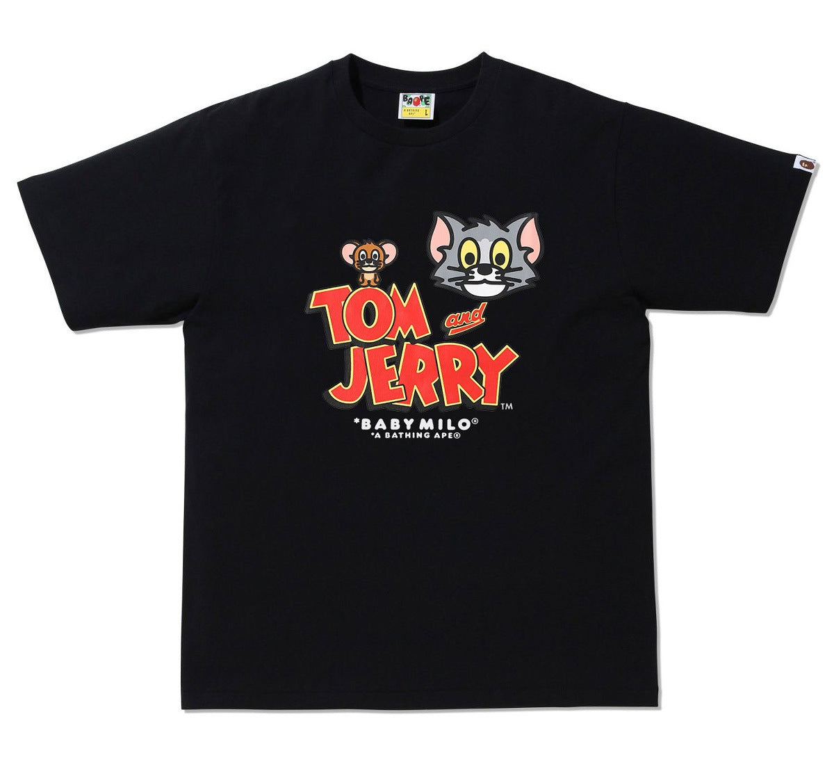 Bape Baby Milo Multi‑Print Graphic Oversized Tee Streetwear Unisex