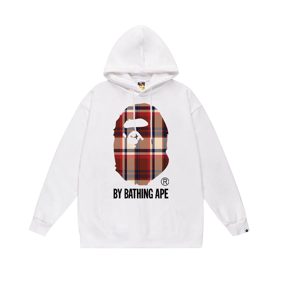 BAPE Hoodie Multi Camo Ape Head Print Street Fleece Pullover