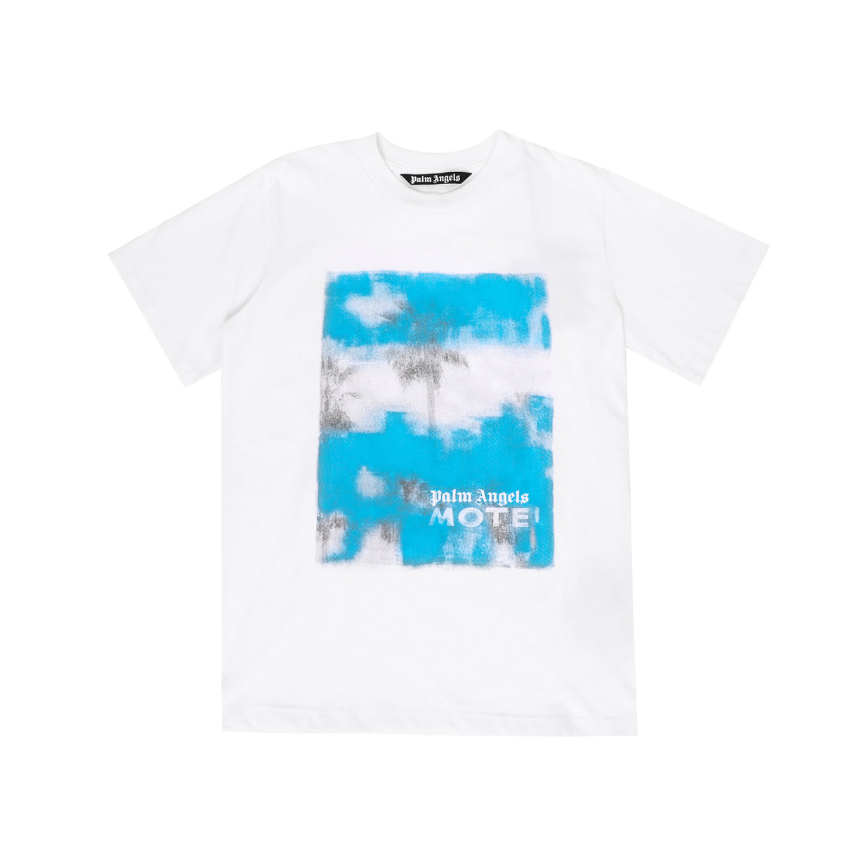 Palm Angels Teddy Bear Graphic Tee Loose Unisex Streetwear T-Shirt
