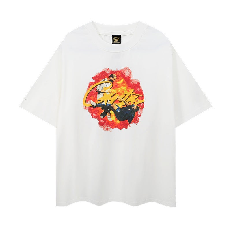 Corteiz Graffiti Graphic Tee Loose Unisex High Street T-Shirt
