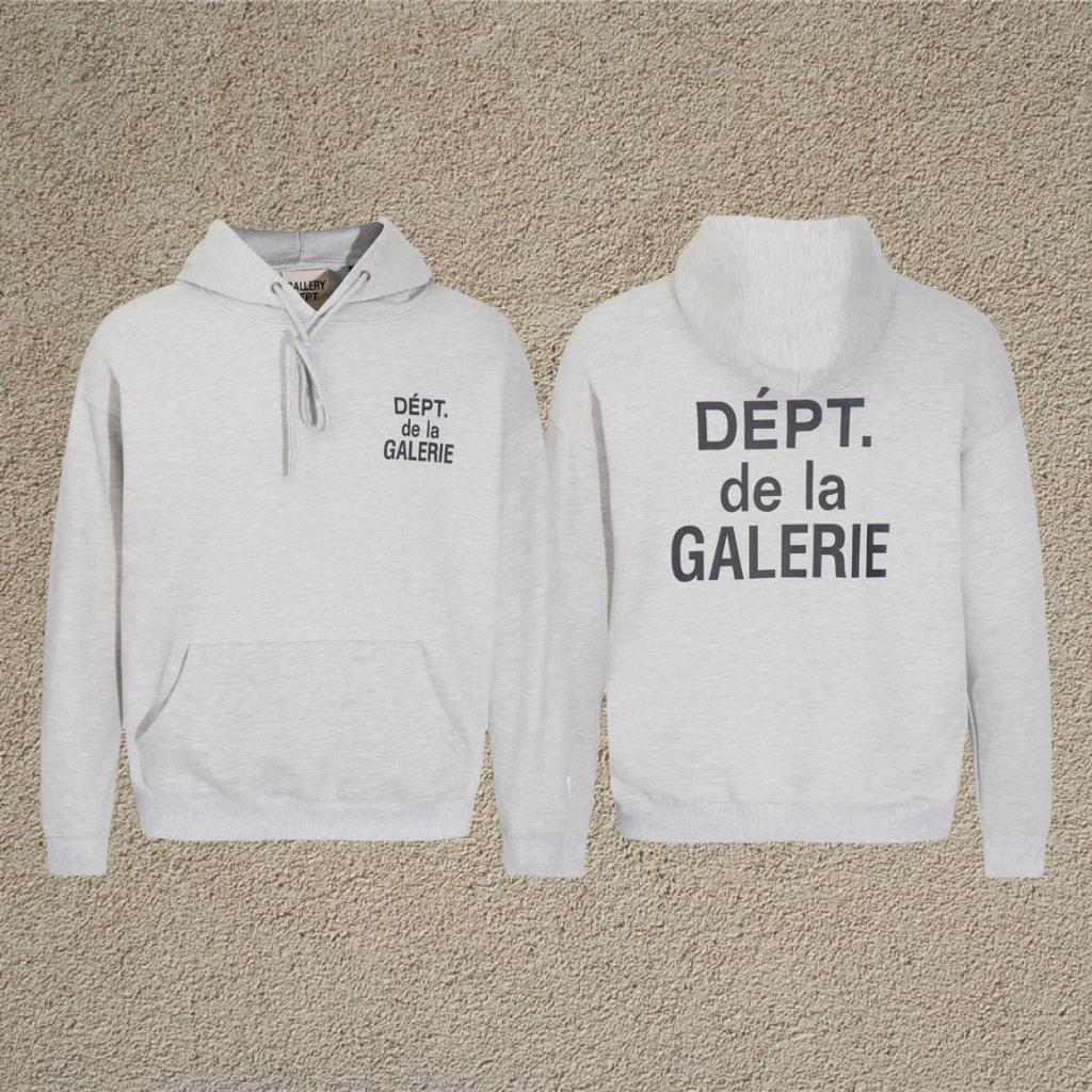 Gallery Dept Letter Print Hoodie Loose Couple Streetwear Sweatshirt