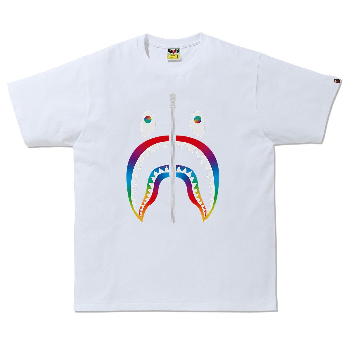 Bape Baby Milo Multi‑Print Graphic Oversized Tee Streetwear Unisex