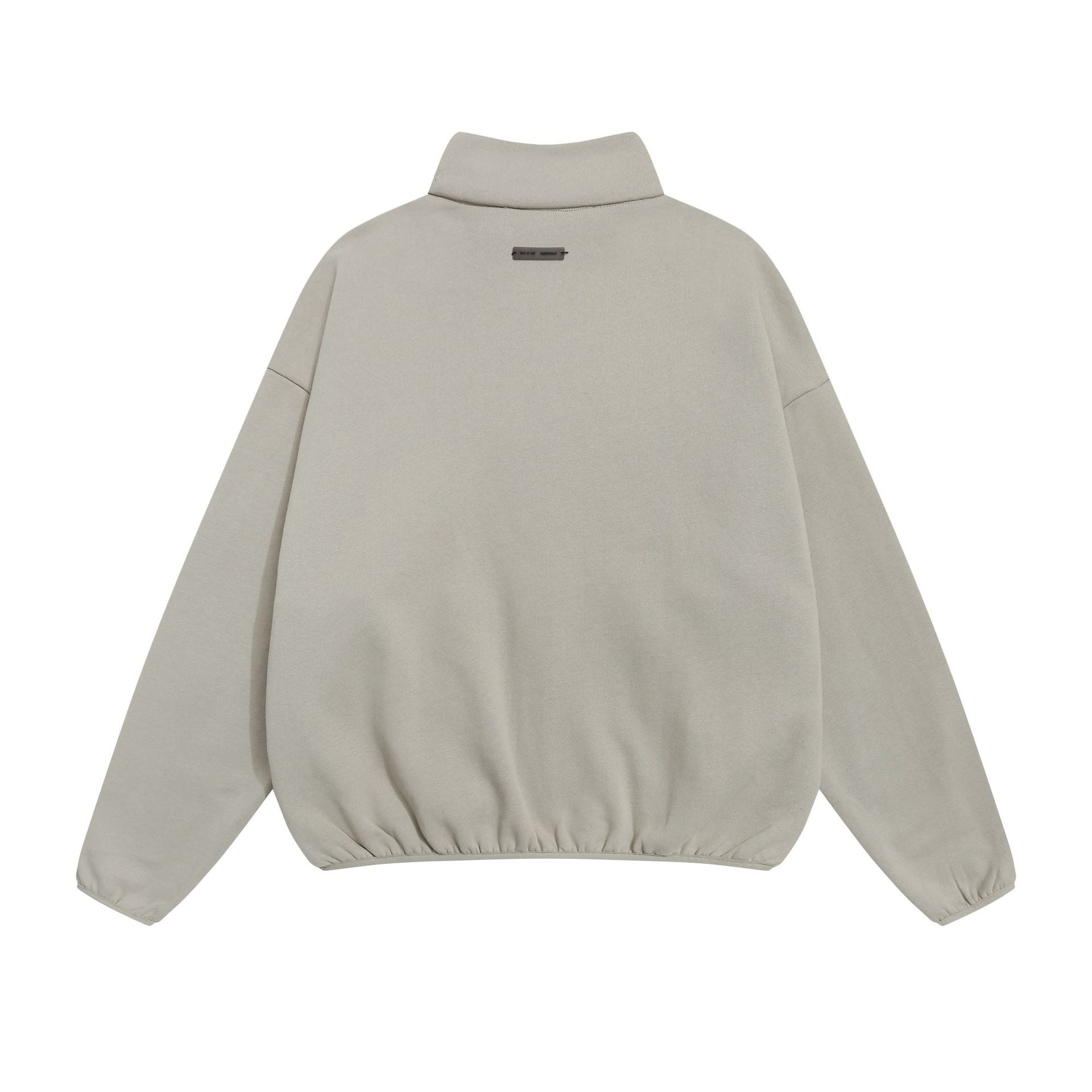 Fear Of God Stripe Small Letter Embroidery Fleece Zip Up Jacket Unisex