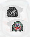 Saint Michael Style Gothic Streetwear Graphic Unisex Oversized Cotton Tee