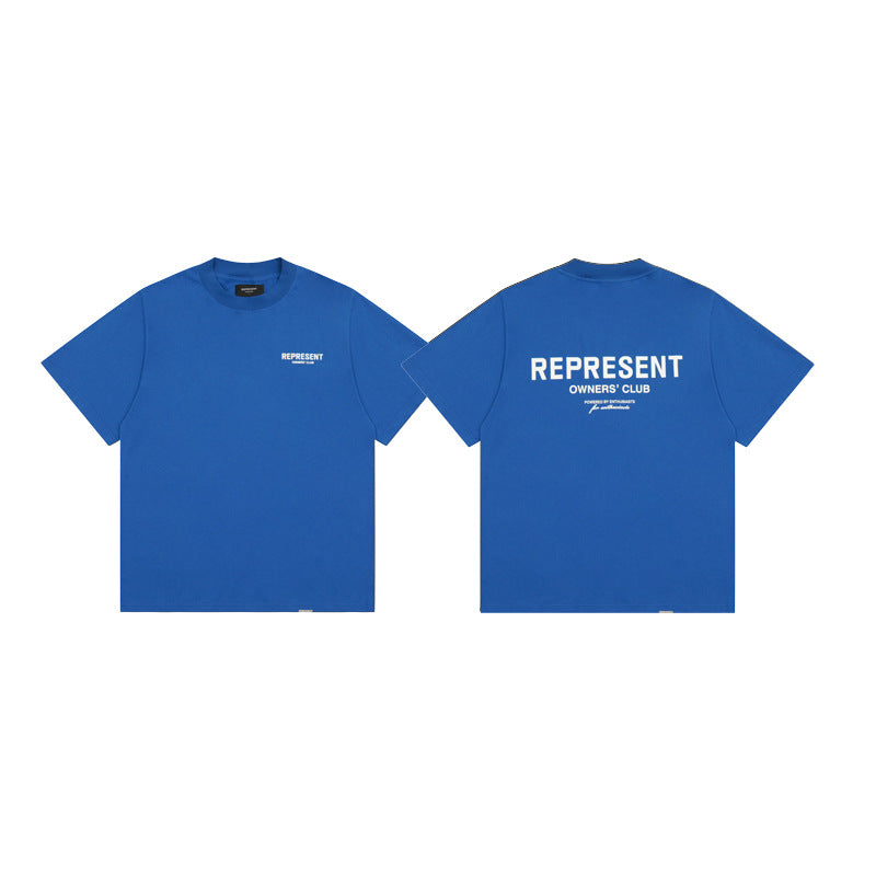 Represent Shark Washed Graphic Oversized Tee Streetwear Unisex