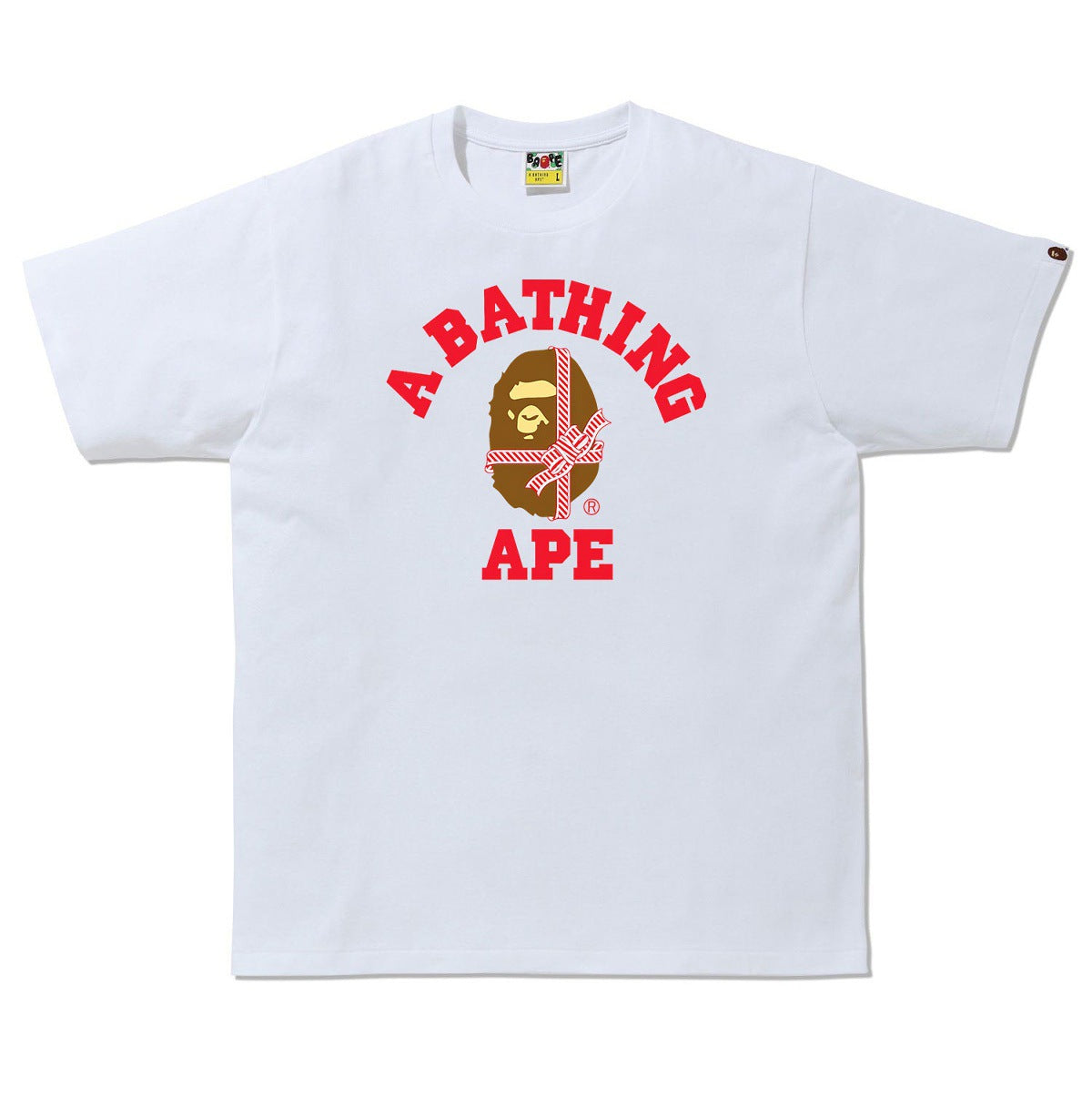 Bape Baby Milo Multi‑Print Graphic Oversized Tee Streetwear Unisex